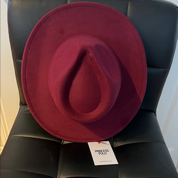 Princess Polly Accessories - Princess Polly Deep Red Fedora